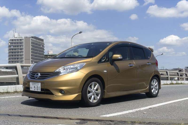 日産ノート 車検を承りました